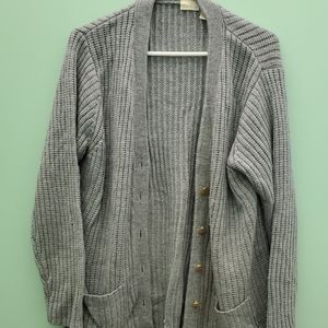 Long sleeve button up cardigan